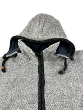 Load image into Gallery viewer, Hand knitted woolen jacket/sweater with soft inner fleece