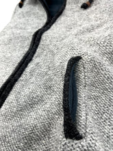 Load image into Gallery viewer, Hand knitted woolen jacket/sweater with soft inner fleece
