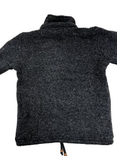 Load image into Gallery viewer, Hand knitted woolen jacket/sweater with soft inner fleece