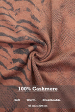 Load image into Gallery viewer, 100% Cashmere Hand Crafted Long Winter Scarf Women
