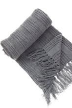 Load image into Gallery viewer, 80% Wool 20% Cashmere Hand Crafted Long Winter Scarf Men
