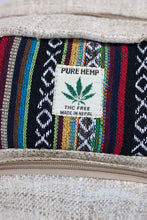 Load image into Gallery viewer, Handmade THC Free Pure Hemp Unisex Bag - HMPHB5