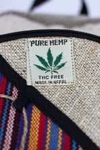 Load image into Gallery viewer, Handmade THC Free Pure Hemp Unisex Bag - HMPHB7