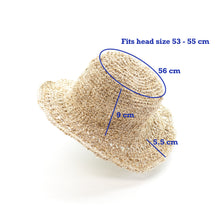 Load image into Gallery viewer, Handmade Unisex Hemp/Cotton Hat - HMPHH3