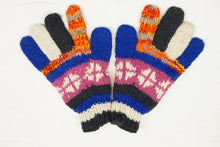 Load image into Gallery viewer, Hand knitted woolen gloves with soft inner fleece liner - unisex