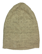 Load image into Gallery viewer, Hand knitted woolen beanie with soft fleece liner - unisex