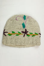 Load image into Gallery viewer, Hand knitted woolen beanie with soft fleece liner - unisex