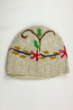 Load image into Gallery viewer, Hand knitted woolen beanie with soft fleece liner - unisex