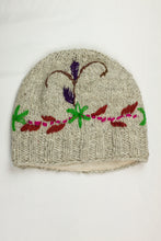Load image into Gallery viewer, Hand knitted woolen beanie with soft fleece liner - unisex