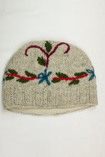 Load image into Gallery viewer, Hand knitted woolen beanie with soft fleece liner - unisex
