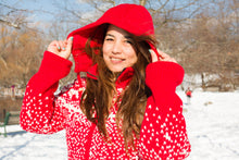 Load image into Gallery viewer, Holiday Special Edition - Hand knitted woolen jacket/sweater with soft inner fleece(HMPWJ9)