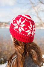 Load image into Gallery viewer, Hand knitted woolen beanie with soft fleece liner - unisex