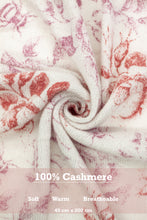 Load image into Gallery viewer, 100% Cashmere Hand Crafted Long Winter Scarf Women