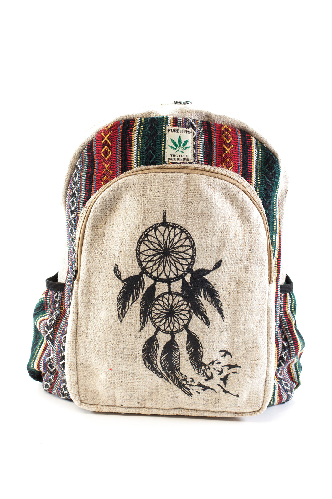 Handmade THC Free Pure Hemp Unisex Bag - HMPHB16