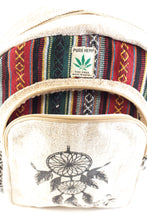Load image into Gallery viewer, Handmade THC Free Pure Hemp Unisex Bag - HMPHB16
