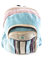 Load image into Gallery viewer, Handmade THC Free Pure Hemp Unisex Bag - HMPHB8
