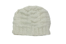 Load image into Gallery viewer, Hand knitted woolen pom pom beanie with soft fleece liner - unisex
