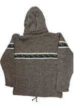 Load image into Gallery viewer, Hand knitted woolen jacket/sweater with soft inner fleece - HMPWJ15
