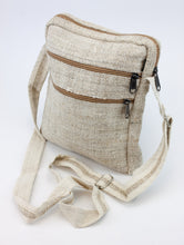 Load image into Gallery viewer, Handmade 100% Pure Hemp Cross Carry Bag - HMPHBCC1
