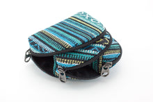 Load image into Gallery viewer, Handmade Hemp 3-in-1 Pouch - Teal
