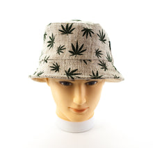 Load image into Gallery viewer, Handmade Unisex Hemp Hat Bucket Design - HMPHH5
